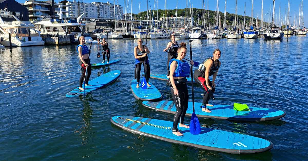 Prøv gratis SUP hos Surf Agency.