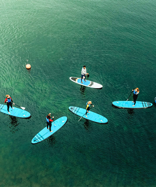 I Aarhus surfer brude og gomme på populær polterabend. Foto: Jakob Vingtoft/Visit Aarhus